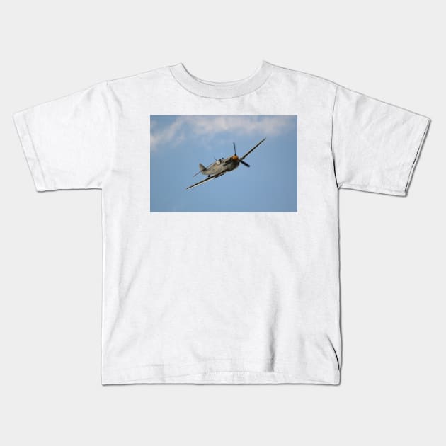 Hispano HA-1112-M1L Buchon Kids T-Shirt by Nigdaw